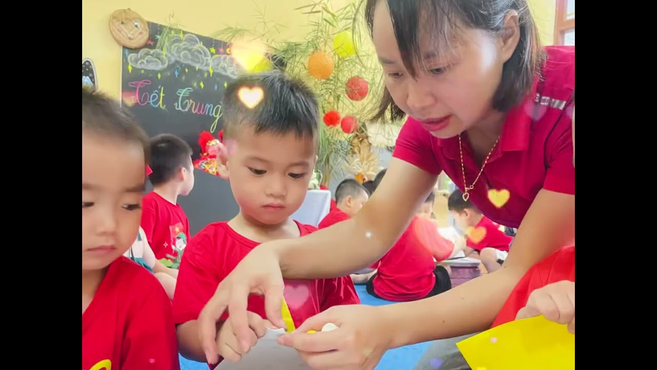 Trung thu 2025 lớp A3 mầm non Hoà Hậu