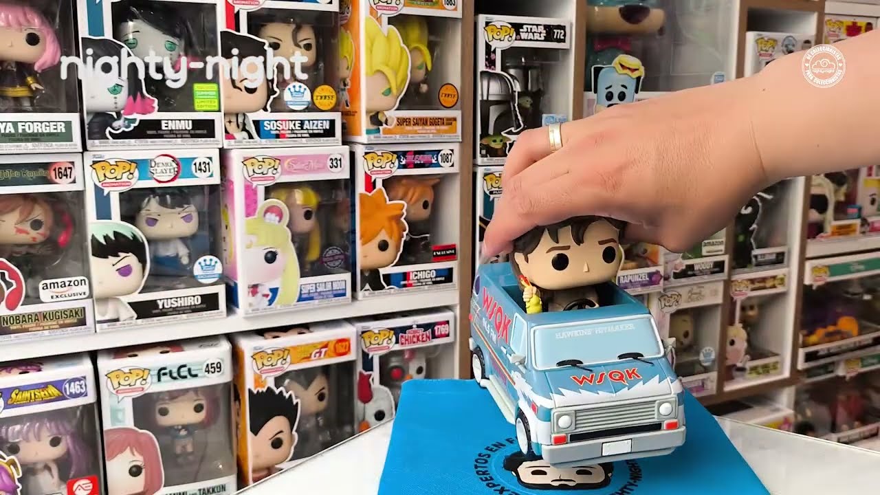 Funko Pop STEVE WITH SQUAWK VAN Stranger Things | Nighty-Night