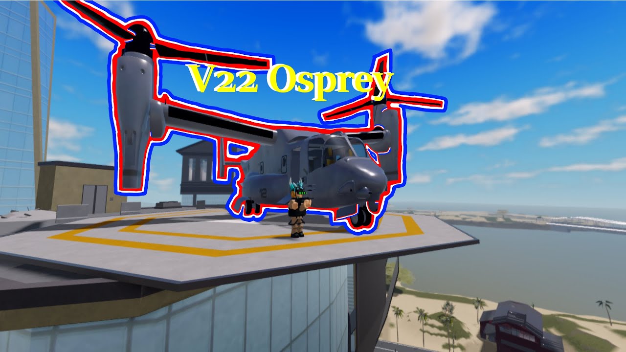 V22 Osprey | War Tycoon [ROBLOX]