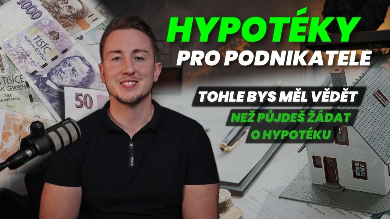 Hypotéka pro podnikatele (OSVČ) | 3 daňové režimy + tipy, jak získat vyšší bonitu