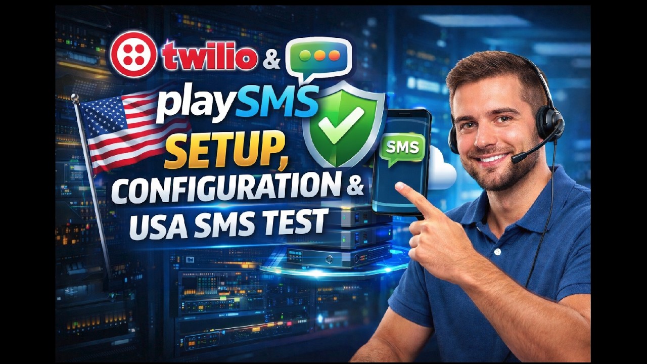 Twilio playSMS Setup, Configuration & USA SMS Test – Done-for-You Service