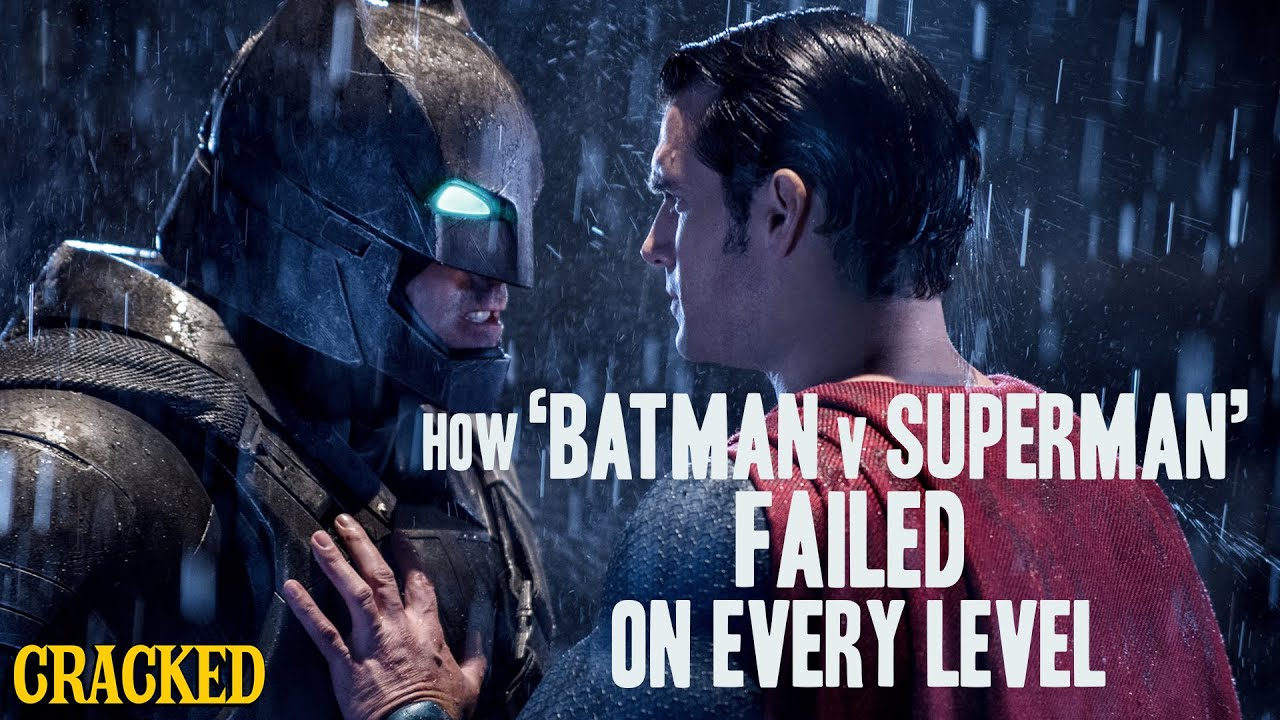 How 'Batman v Superman' Failed On Every Level - Cracked Responds