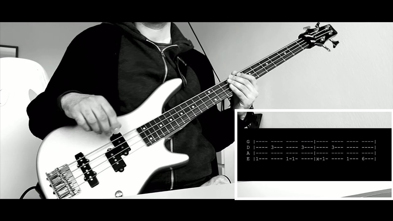 The Weeknd - Blinding Lights (Bass Cover) + TAB @TheWeeknd