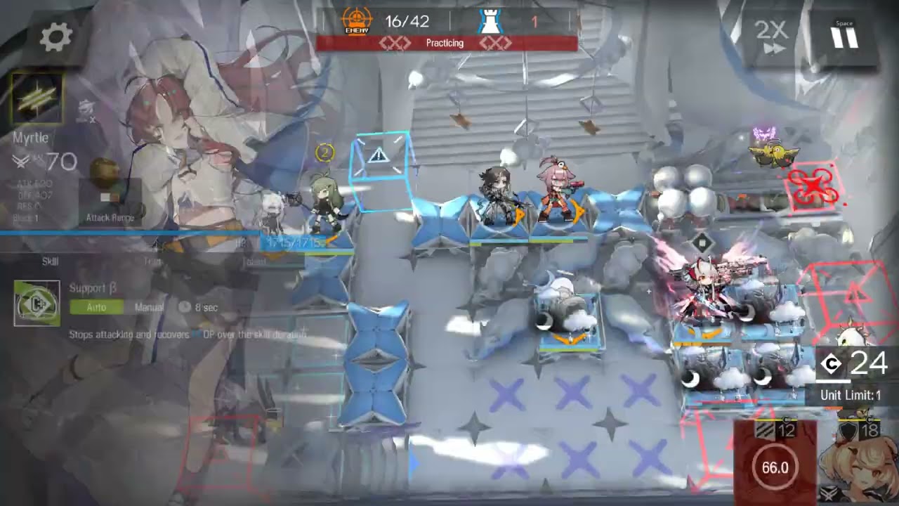 [Wisadel] Испытание Arknights MT-EX-7 (начать с Wisadel)