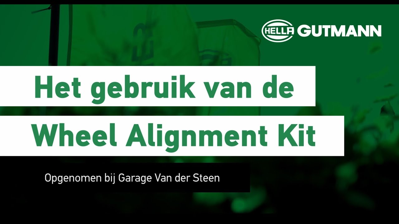 Wielstanden van de auto controleren? Zo werkt de Wheel Alignment Kit (WA-KIT) van Hella Gutmann