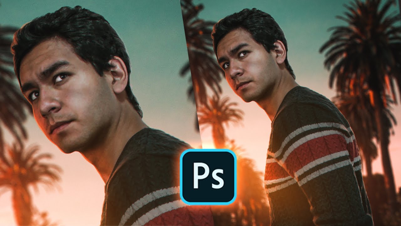 How to Create Sunset Glow Effect - Photoshop Manipulation Tutorial