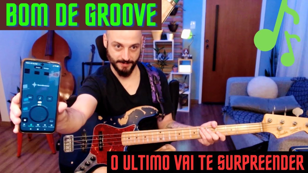 5 EXERCÍCIOS ESSENCIAIS PARA UM BOM GROOVE - RITMO - METRÔNOMO - LEVADAS DE CONTRABAIXO