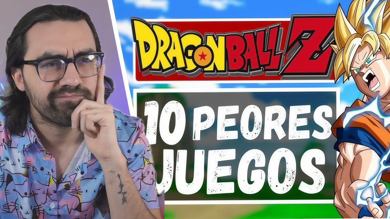 Abraham Z reacciona “Los 10 Peores Juegos de Dragon Ball de la Historia”