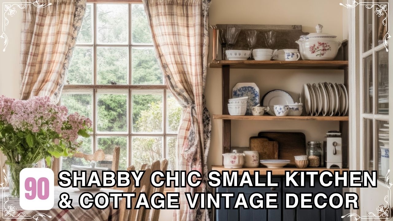 Shabby Chic Small Kitchen & Cottage Decor: Cozy Farmhouse & Vintage Spring Styling Tips You&rsquo;ll Love