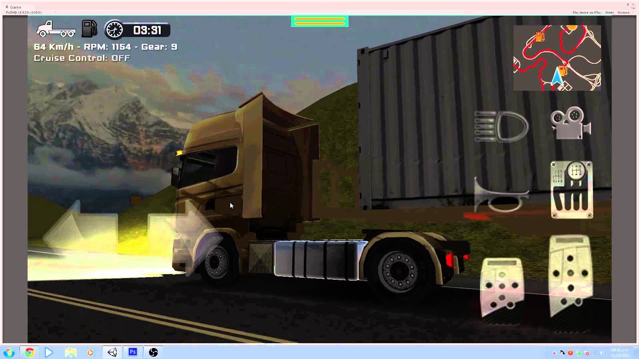 Grand Truck Simulator - Testing Scania R360 Refueling