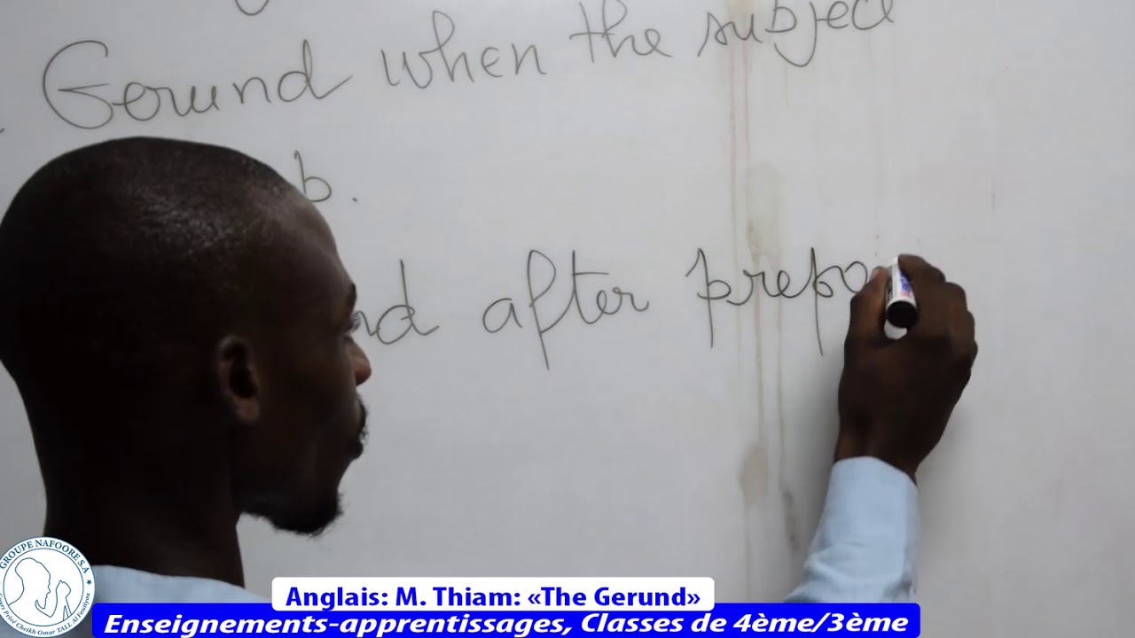 Anglais: M. Thiam 