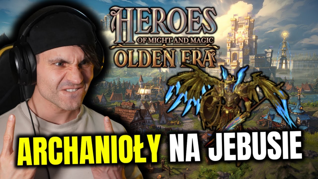 Czy ARCHANIOŁY Są NIESAMOWITE? JEBUS CROSS przed premierą! 🔥 Heroes of Might and Magic: Olden Era