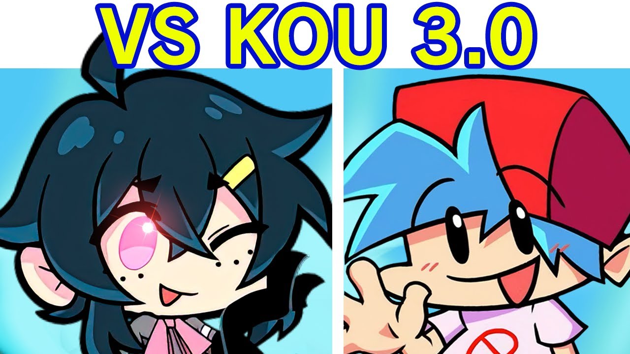 Friday Night Funkin' VS Kou V3 FULL WEEK 2 + Cutscenes (FNF Mod/Hard) (3.0 Update)