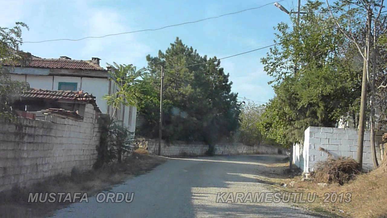 Karamesutlu 2013 Yılı Babaeski Kirklareli Trakya Türkiye Yolları Sıla İzin Yolu