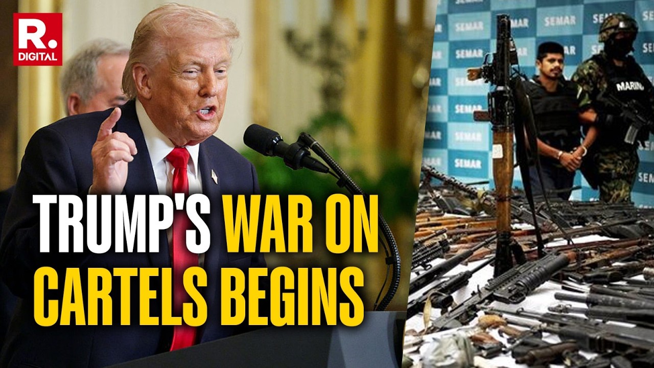 President Trump Announces America's Counter-Cartel Coalition To Target Drug Cartels In South America