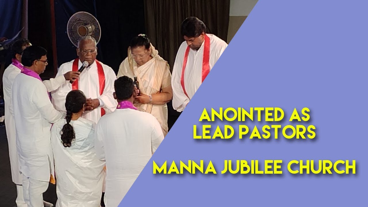 Pastor Ernest & Esther Thathapudi Anointed as Lead Pastors of Manna Jubilee Church
