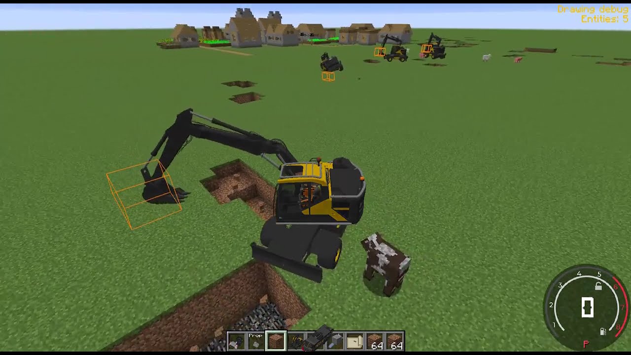 Saro´s Hydraulic Addon - Excavator/Excavating Tests