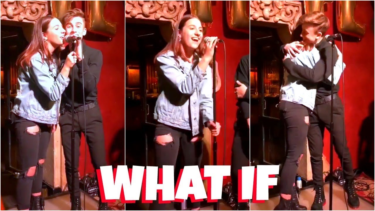 KENZIE SINGS WHAT IF WITH JOHN AT HIS RELEASE PARTY!! | KFZ MNZ