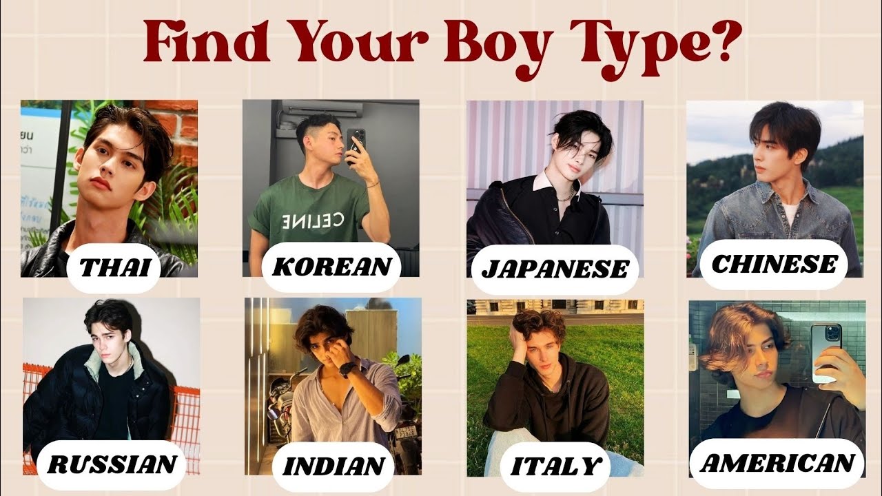 What's Your Boy Type 😍👀 | Fun Personality Quiz ✨ | @quizgalaxtopia