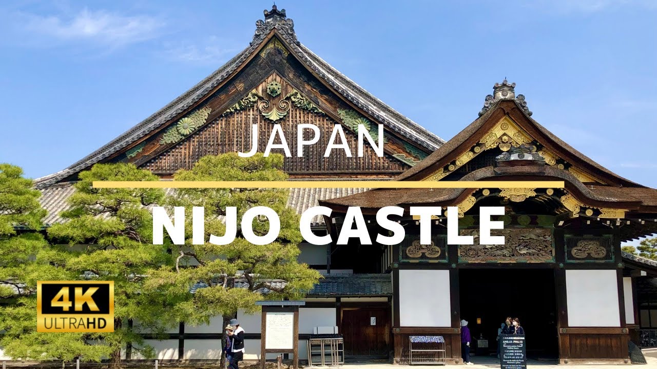 Nijo Castle - 4K Virtual Walking Tour In Kyoto | Japan Travel Guide