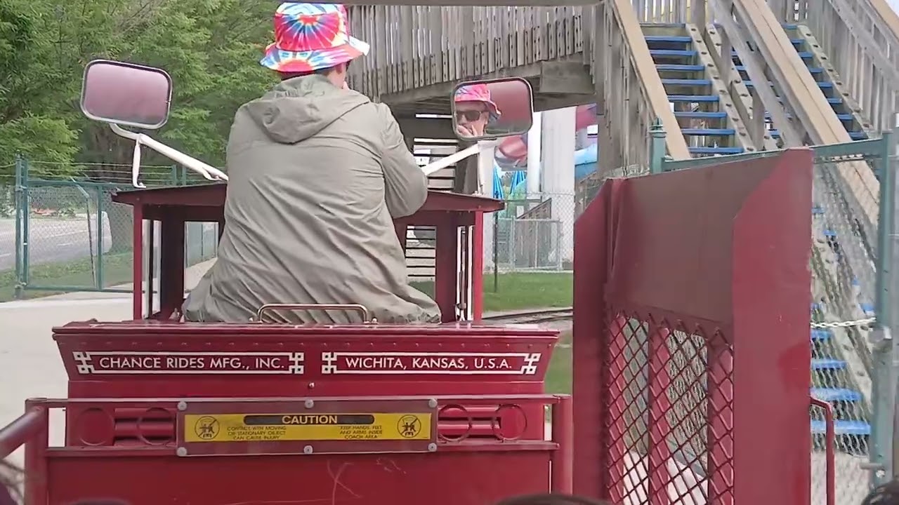 Waldameer Park, Erie Pa train ride August 2024