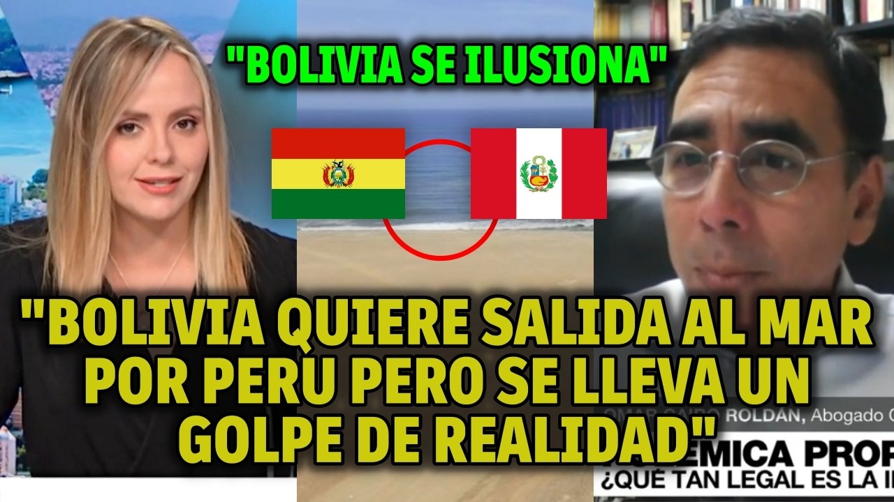 BOLIVIANOS QUIEREN SALIDA AL MAR POR PER&Uacute; PERO RECIBEN UN GOLPE DE REALIDAD