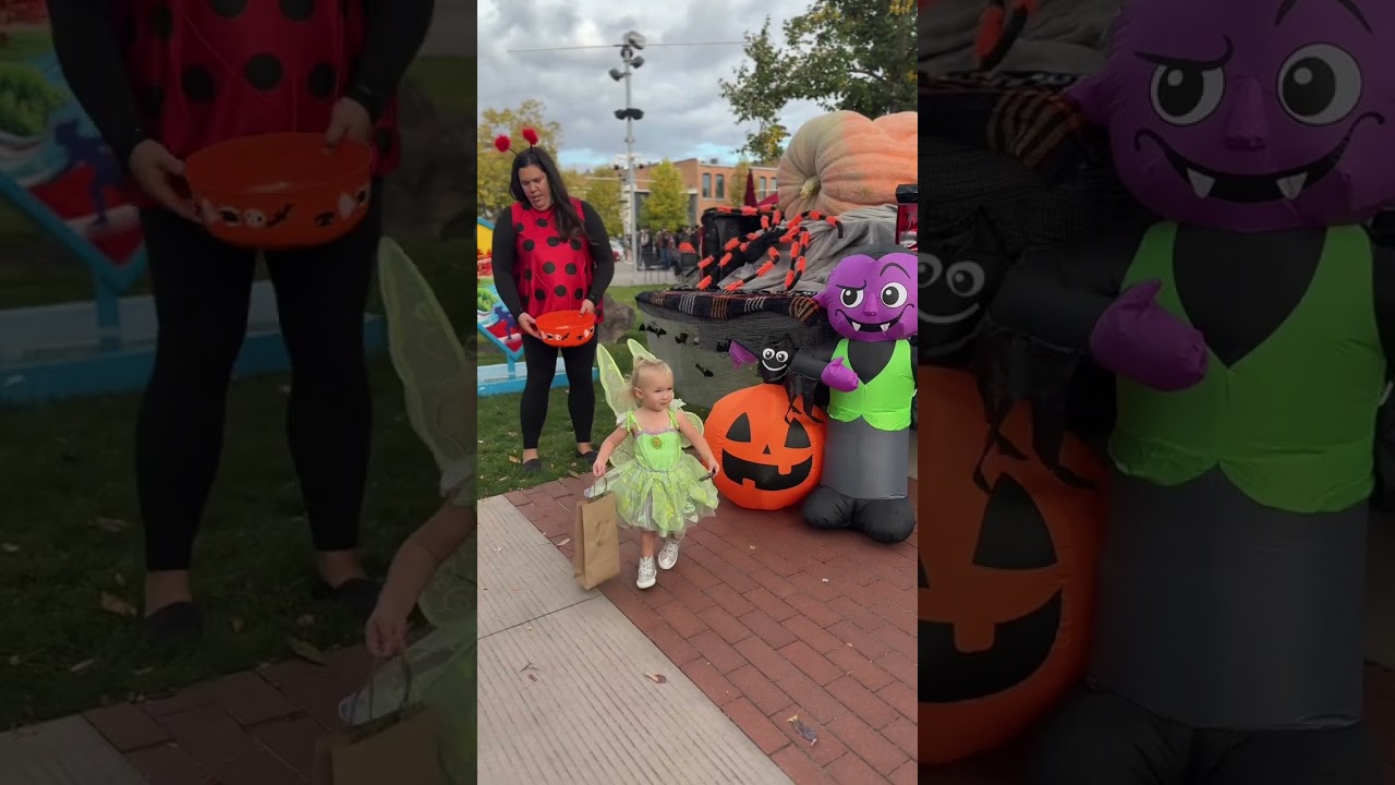 Peter Pan family costumes at Trunk or Treat 