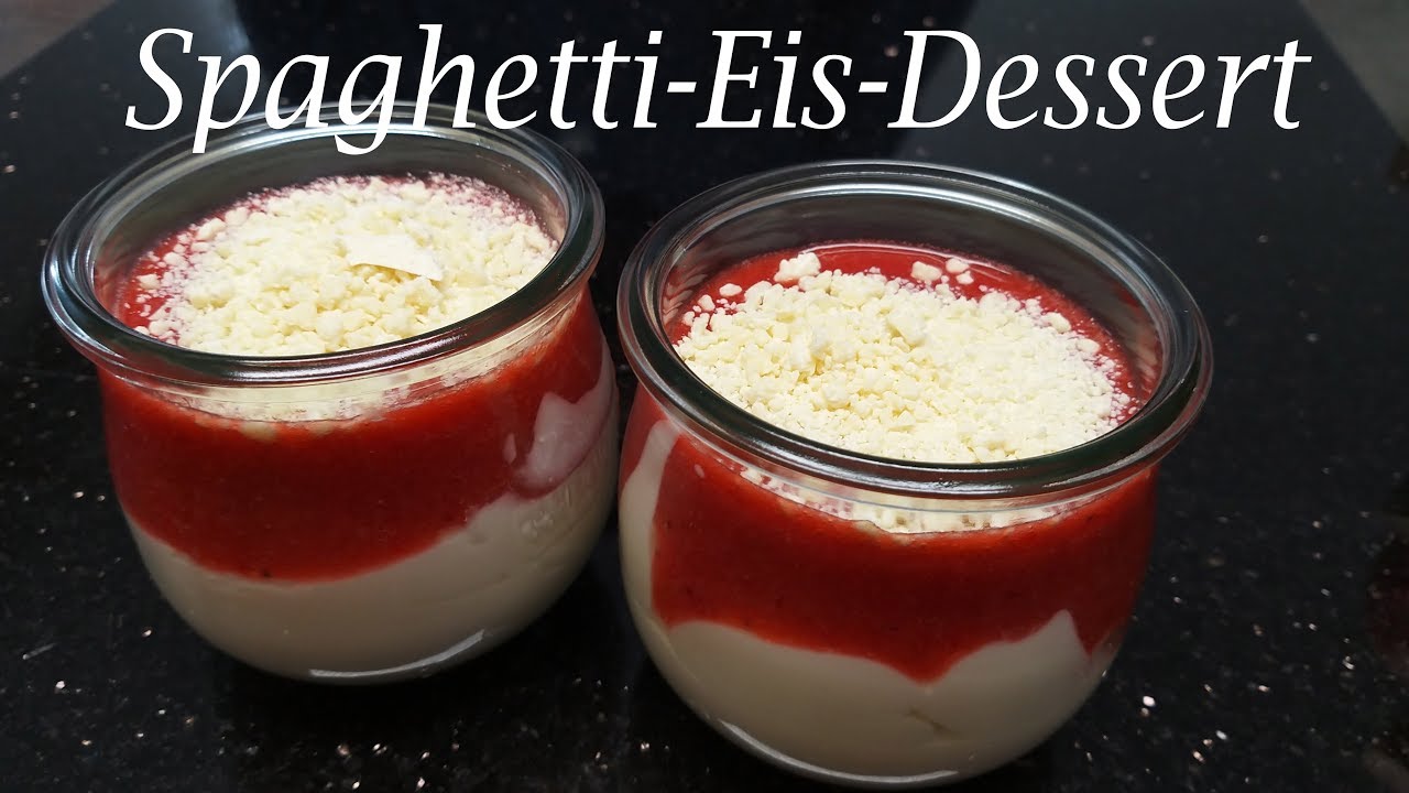 Thermomix&reg; TM31 - TM5 - TM6  Spaghetti-Eis-Dessert