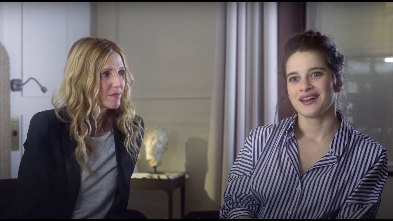 Interview de Sandrine Kiberlain et Rebecca Marder - Une Jeune Fille qui va bien