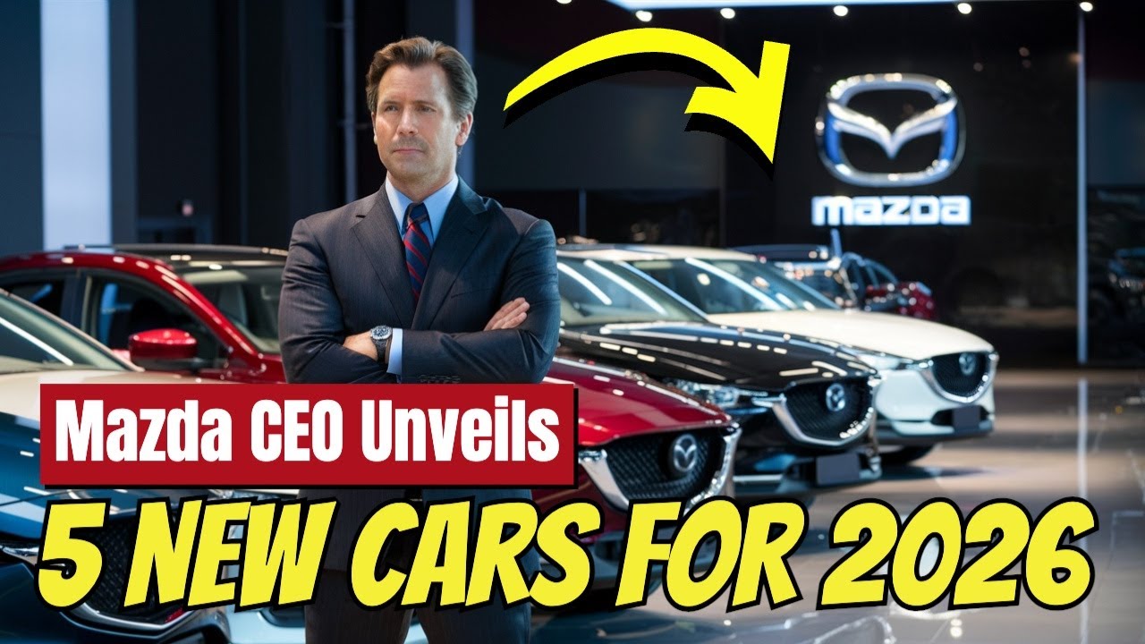 Mazda CEO Unveils 5 New Models for 2026 &mdash; Here&rsquo;s What&rsquo;s Coming