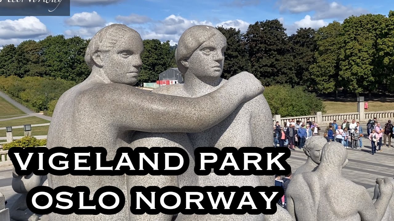 vigeland park oslo norway walk around #travel #oslo #vigelandparkoslonorway #europe 