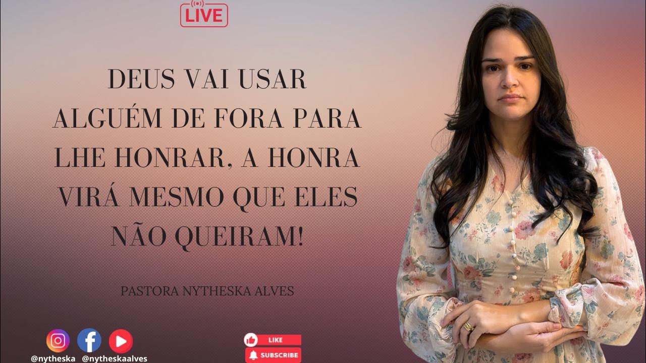 Alguém será usado pra falar teu nome!