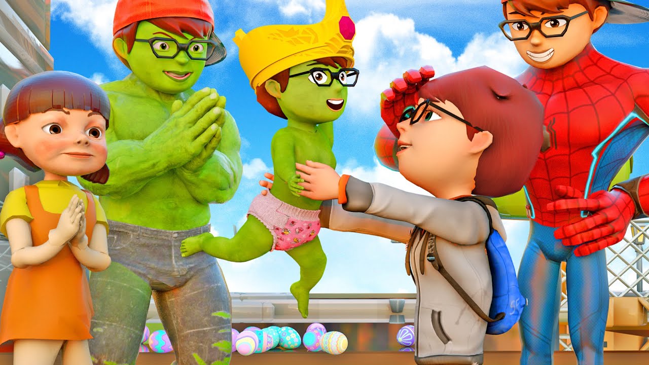 NickZombie Has Baby Sister - Scary Teacher 3D Family Love
