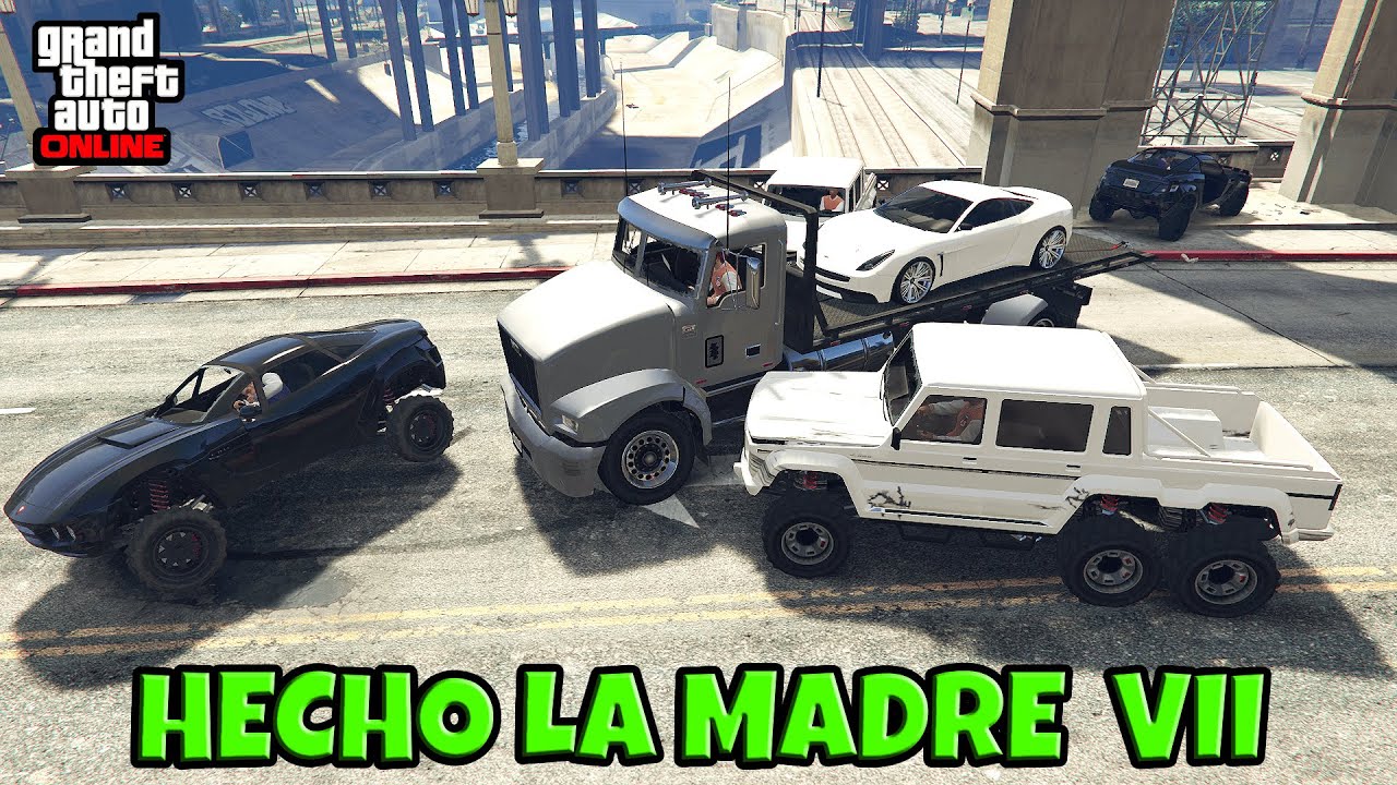 PROTEGIENDO A LA GRUA - Hecho la madre 7 (x2$) || GTA ONLINE