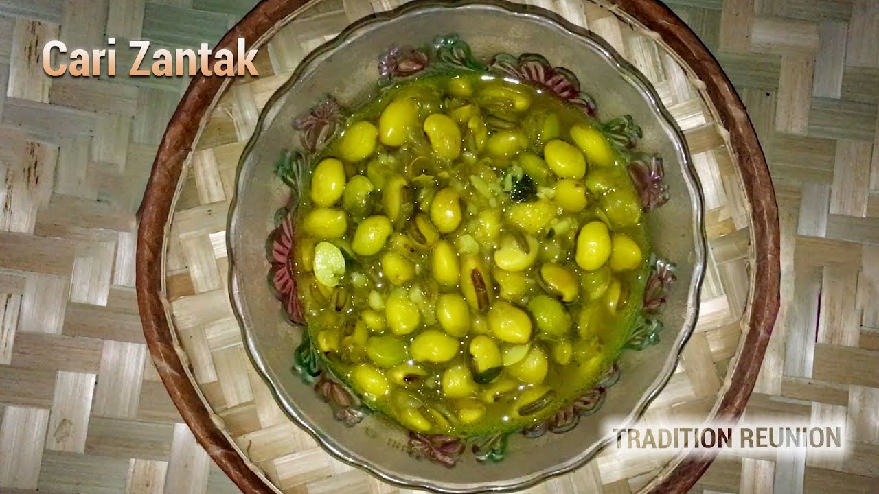 Recette cari zantak  (Lablab purpureus) - Recette traditionnelle de  la R&eacute;union.