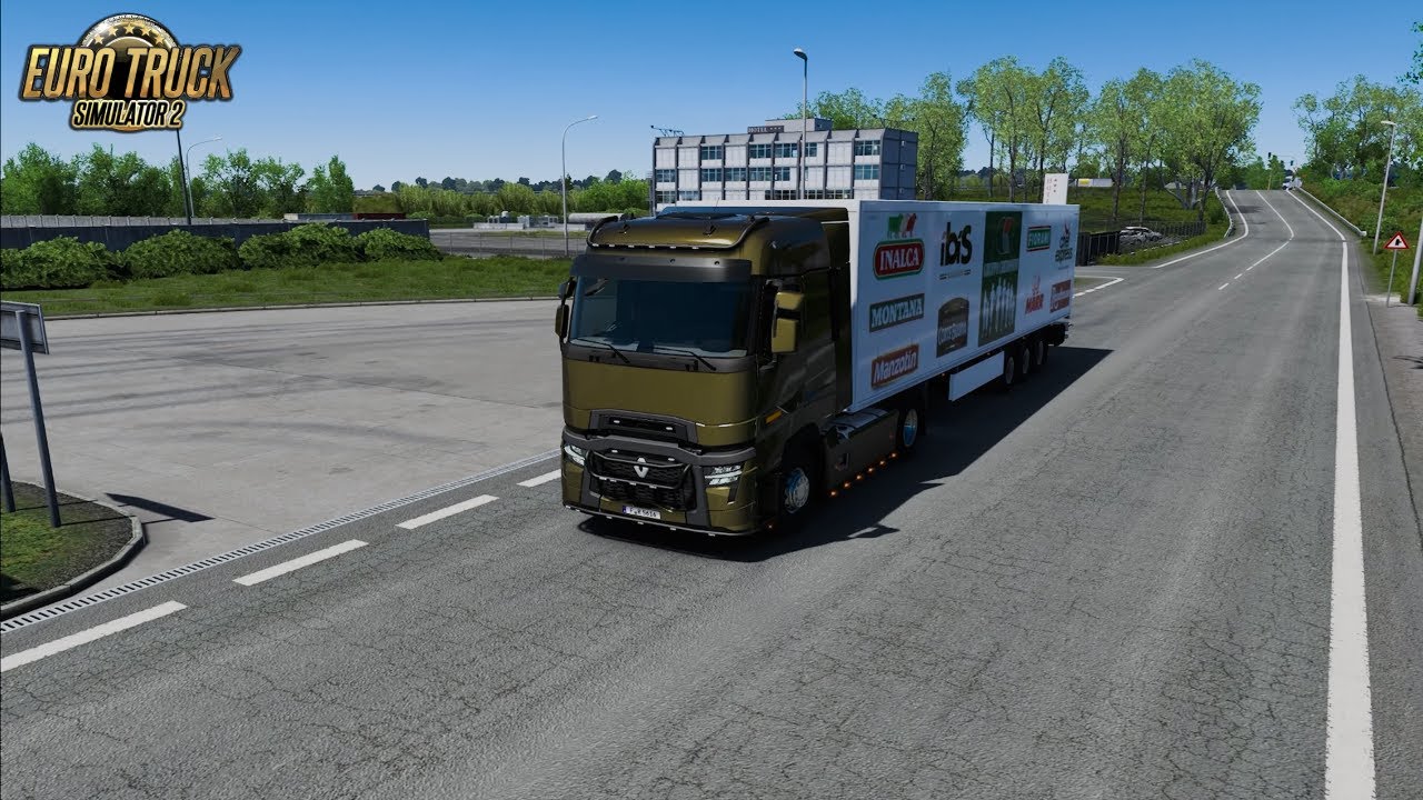 Driving Renault T Series in Italy with Non-Alcoholic Beer | Euro Truck Simulator 2 | Logitech G29