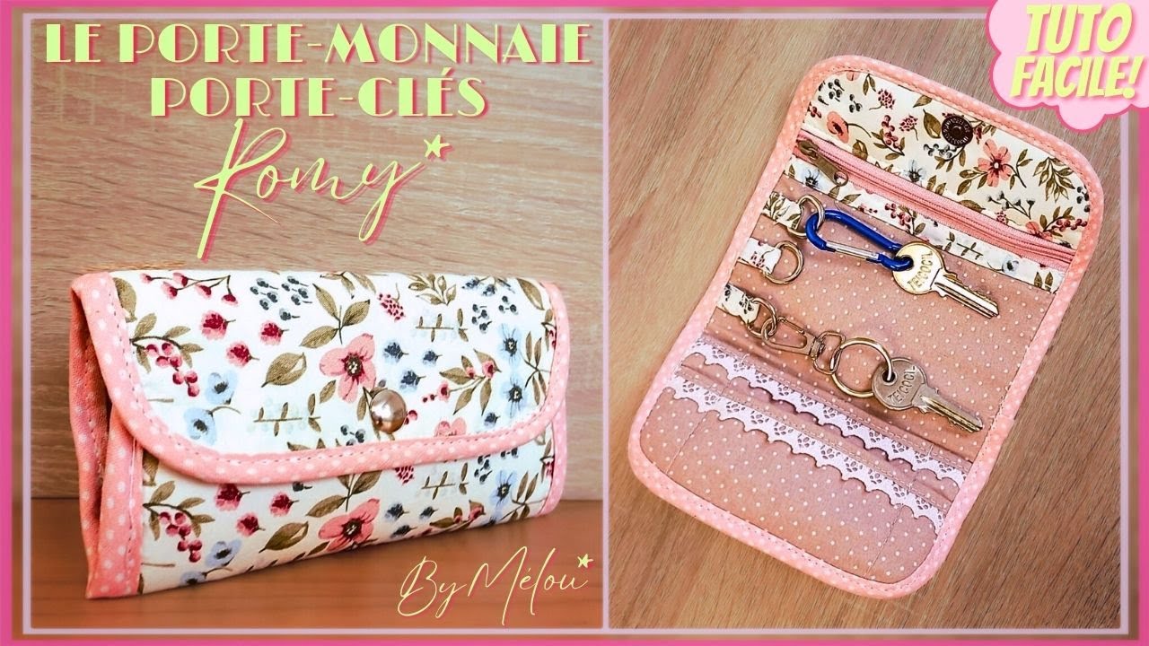 🎀Простой мастер-класс #Сделай сам🎀пошаговое шитье Кошелек/брелок ROMY🥰 с уклоном или без 😘