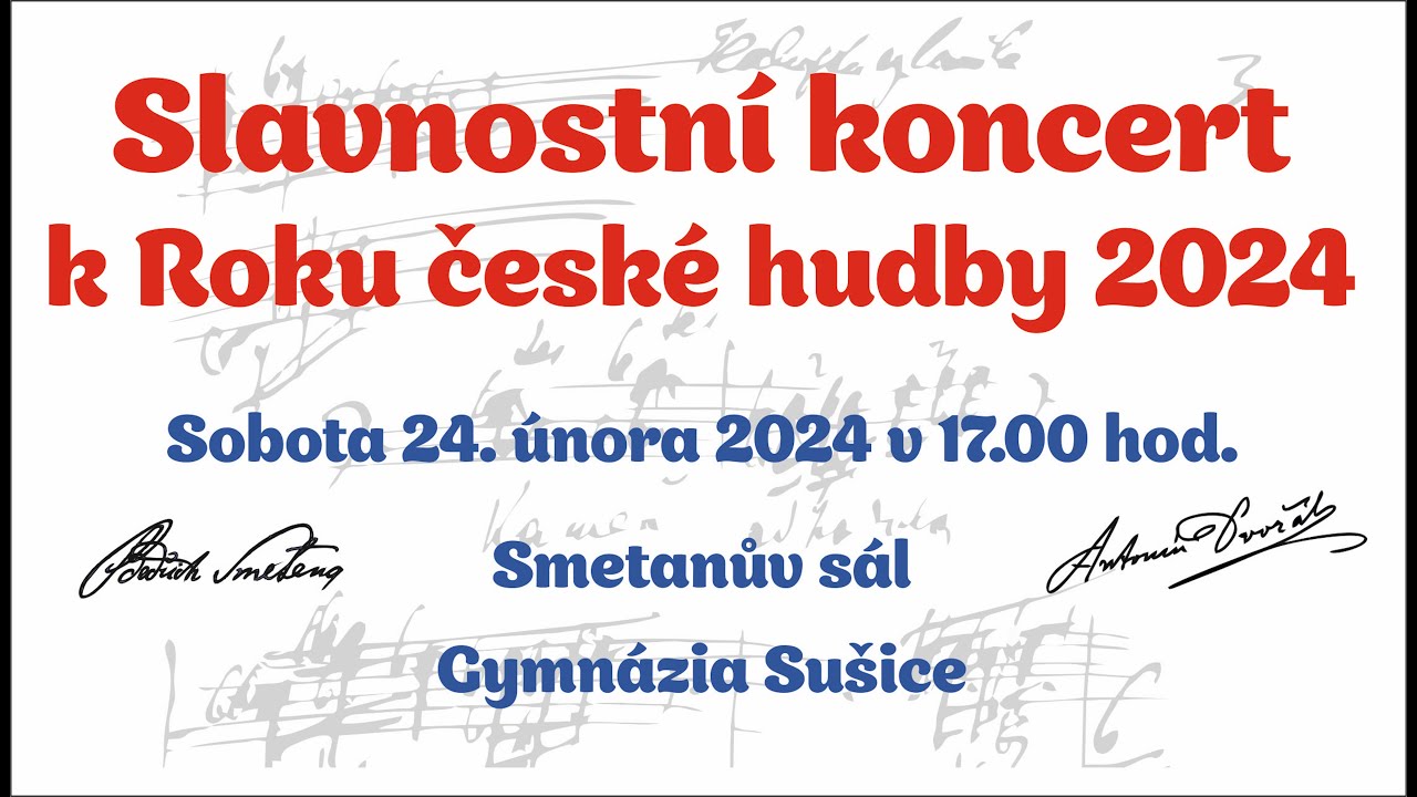 Slavnostní koncert k Roku české hudby 2024
