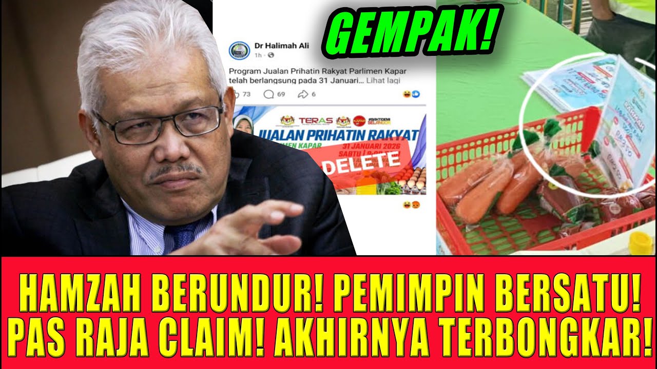 HAMZAH BERUNDUR! PEMIMPIN BERSATU! PAS RAJA CLAIM AKHIRNYA TERBONGKAR!