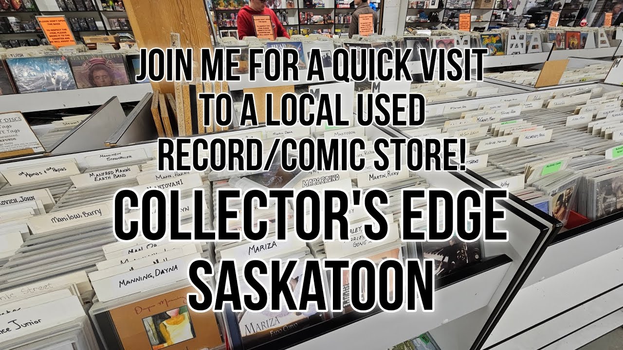 Let's visit a local Record/Comic Book Store! (BONUS VIDEO!)