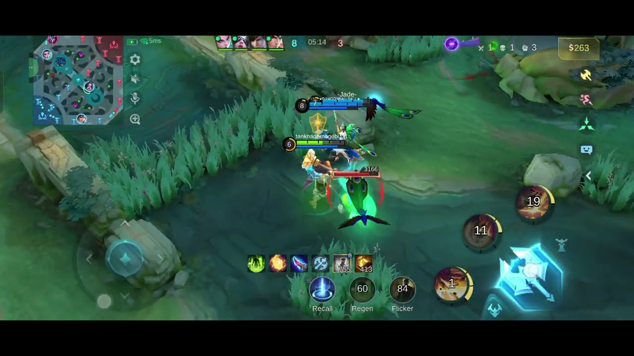 Tigreal solo damage build gameplay #mobilelegends #mlbb 
