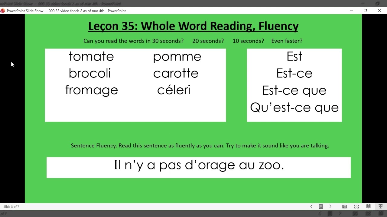 SG35 lesson video 2026