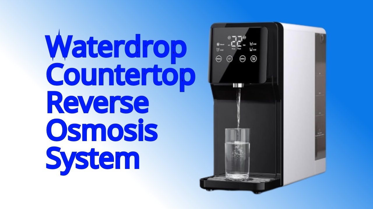 Waterdrop Countertop Filter Review || Waterdrop N1 Countertop RO System