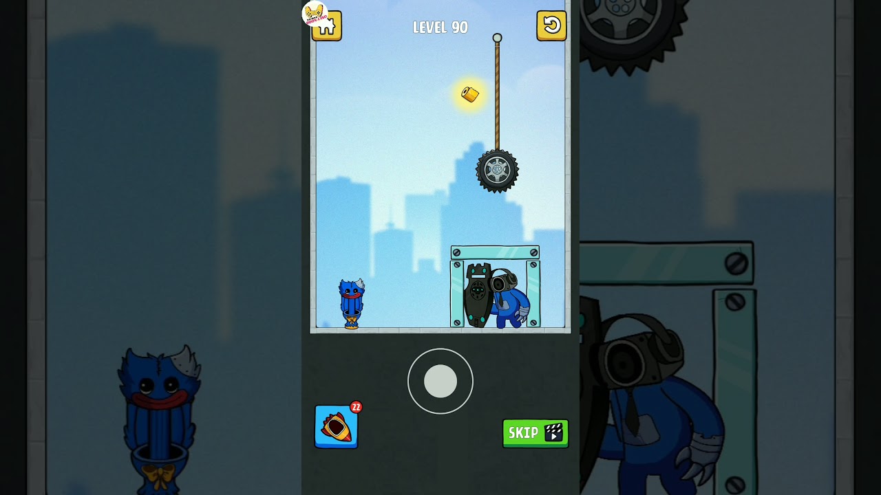 Toilet Monster: Move Survival Levels 89 - 90 (Android, iOS) #shorts #ToiletMonster #skibiditoilet