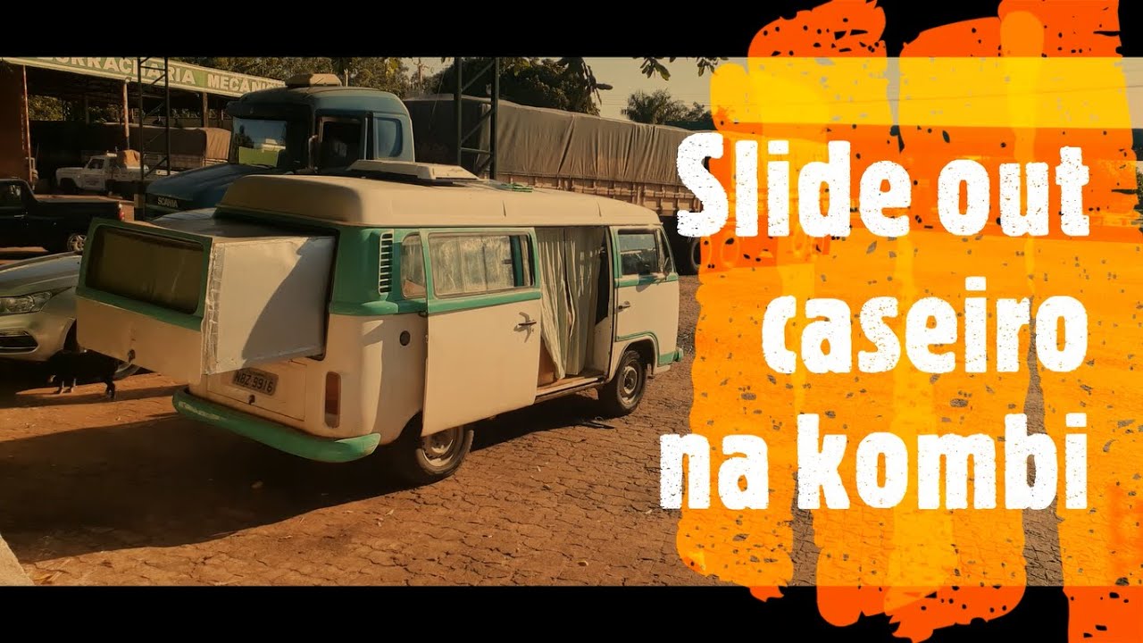 SLIDE OUT CASEIRO NA KOMBI,  duas camas #6