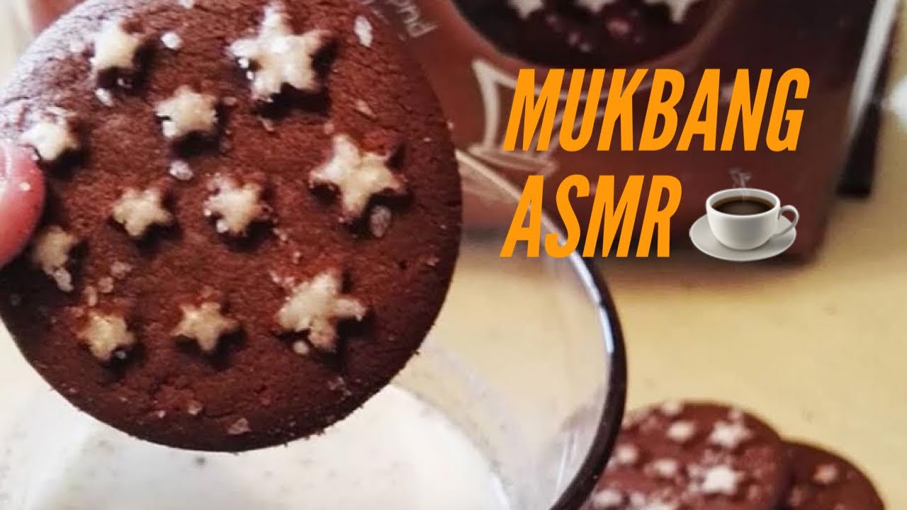 MUKBANG ASMR COLAZIONE CON PAN DI STELLE