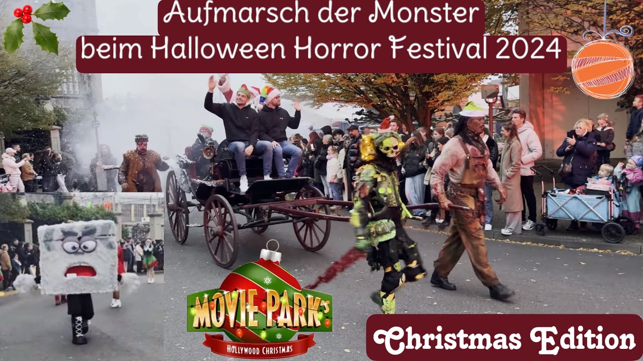Aufmarsch der Monster (Christmas Edition) beim Halloween Horror Festival 2024 (10.11.2024) [4K]