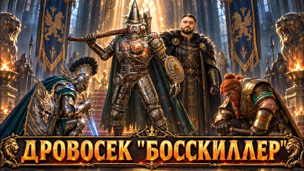 ДРОВОСЕК УНИЧТОЖАЕТ ДРАКОНА, КЛАНБОССА И ГИДРУ-4! RAIDSHADOWLEGENDS! #raid