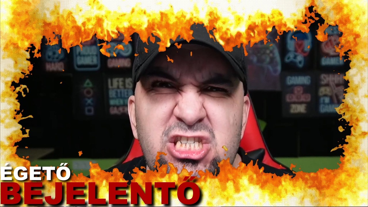 ÉGETŐ BEJELENTŐ