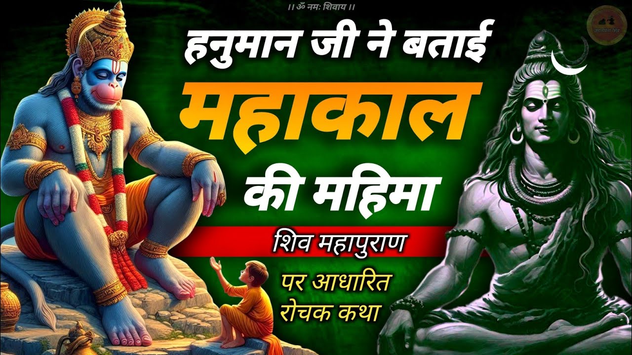 bhagwan mahakal ki mahima 🔱 | महाकाल भक्त को दिया हनुमान जी ने दर्शन #jagatpitashiv #shivmahapuran